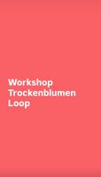 Trockenblumen- Loop