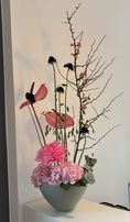 Kenzan Blumen stecken