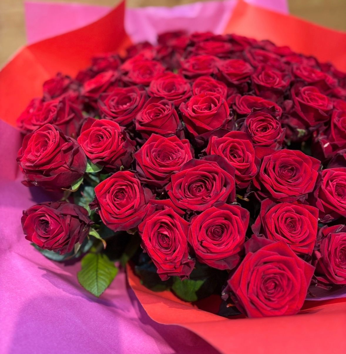 Rote Rosen zum Frauentag