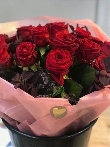 Rote Rose(n)