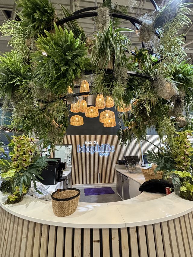 Gastro, Thekendeko, Eventdekoration, Dschungel, urbanstyle, urban style, urbane dekoration, boho, biophilic boost, NRW, Messedekoration