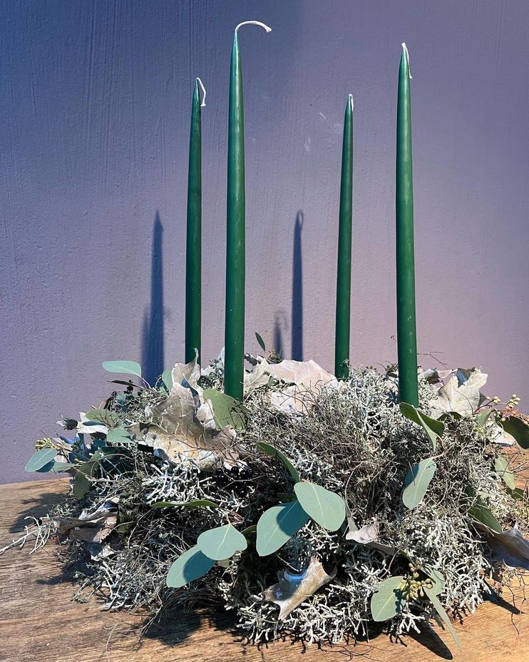 Workshop Adventskranz zum Gießen