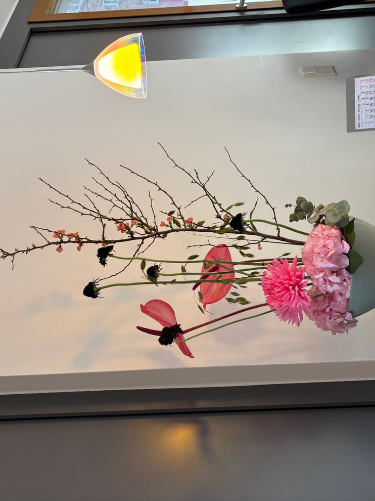 Workshop Kenzan Blumen stecken