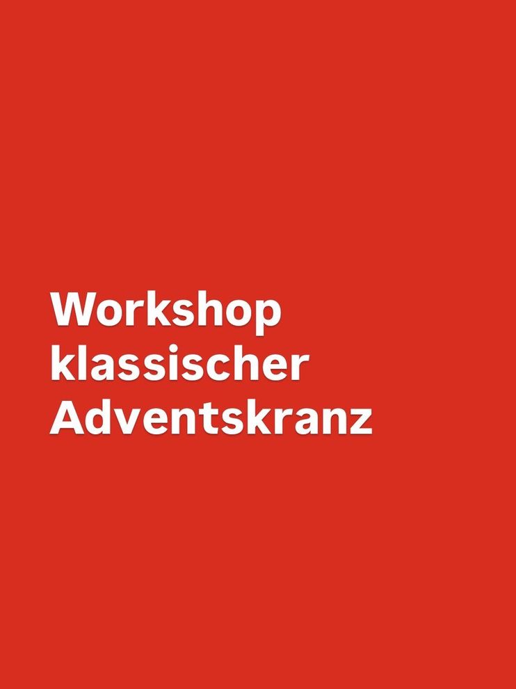 Adventskranz klassisch